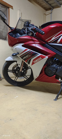 Red Yamaha YZF R15 S