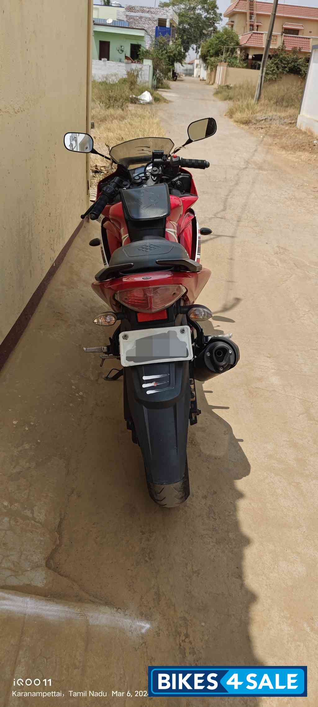 Red Yamaha YZF R15 S