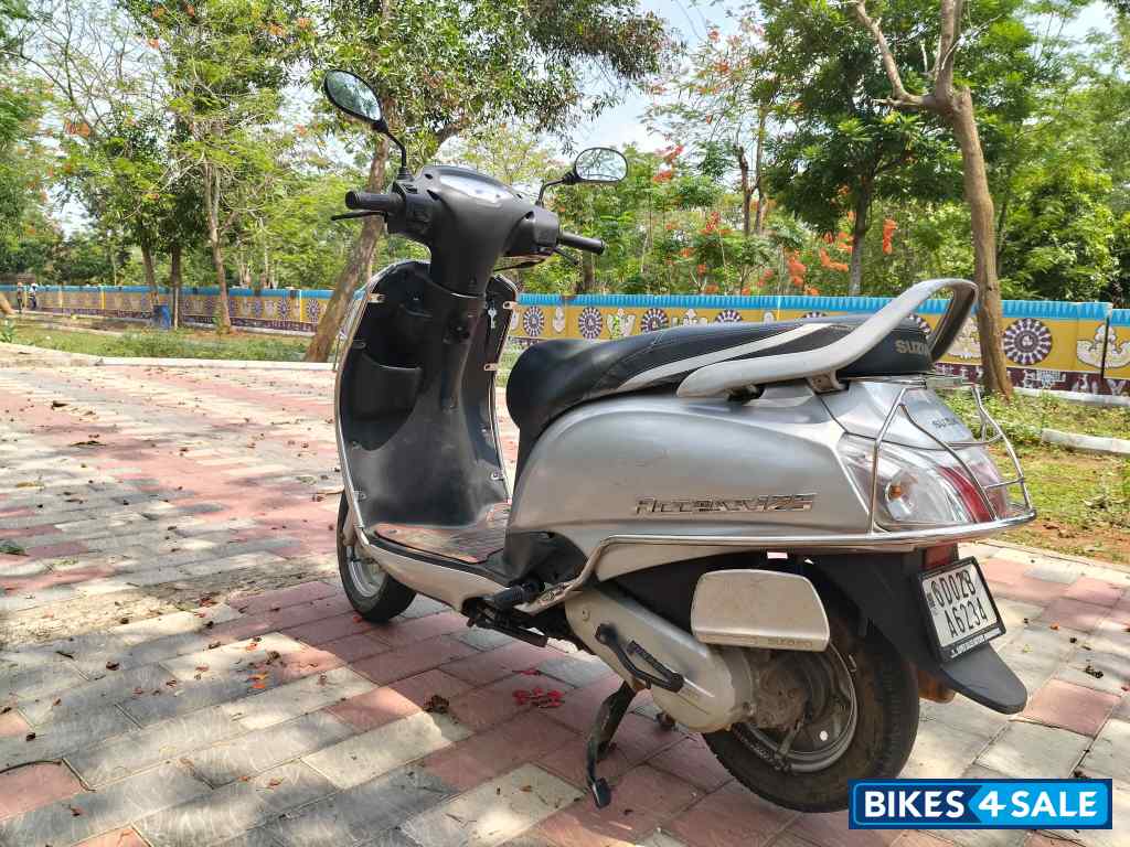 Silver Suzuki Access 125
