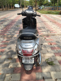Silver Suzuki Access 125
