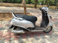 Silver Suzuki Access 125