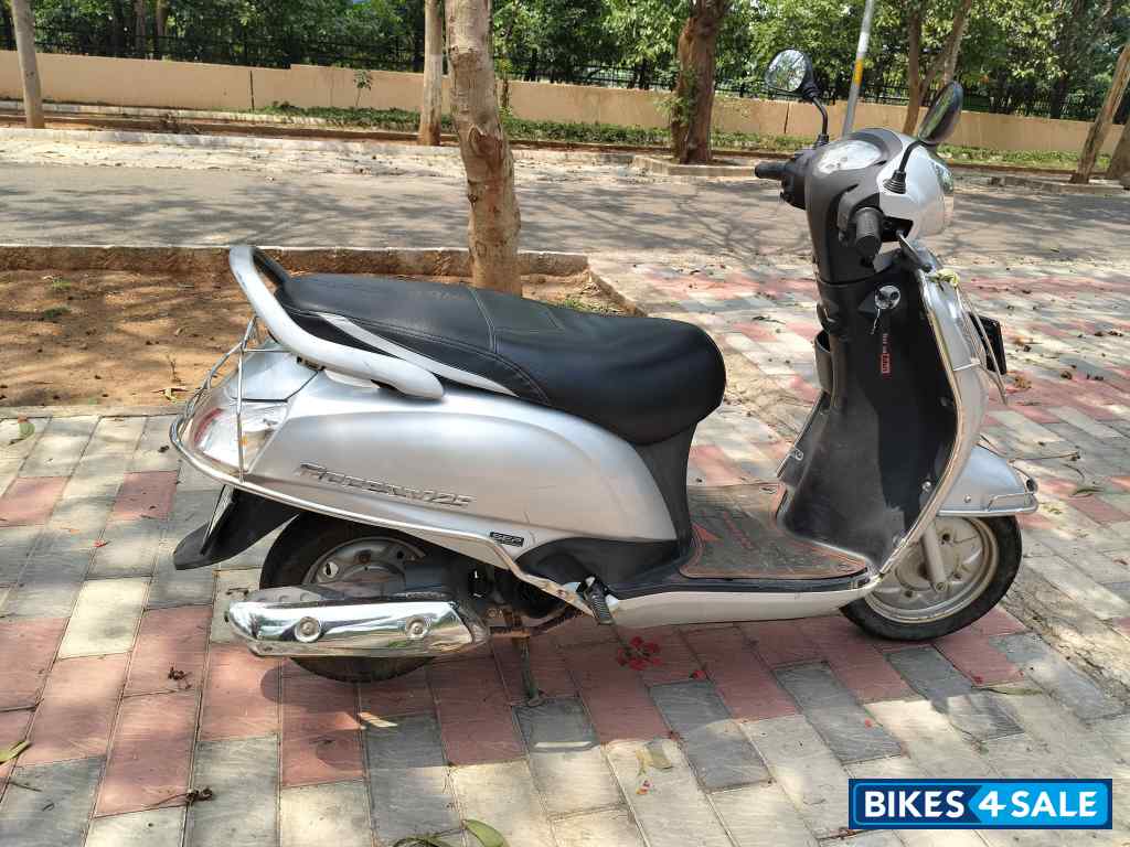 Silver Suzuki Access 125