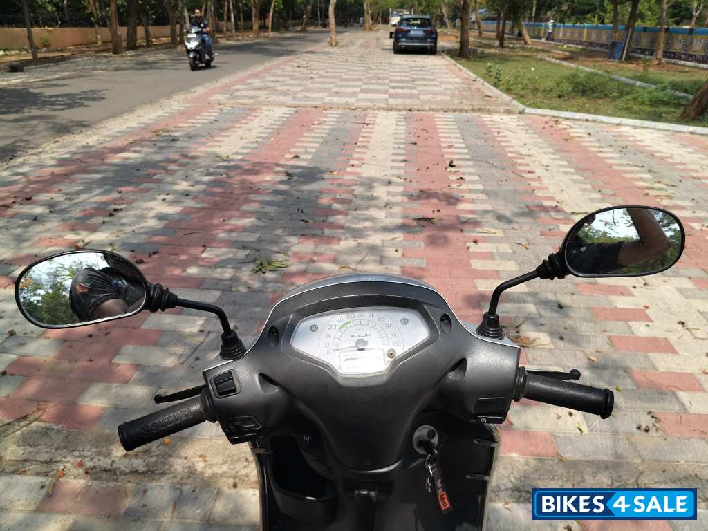 Silver Suzuki Access 125