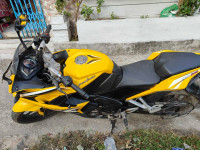 Yellow & Black Bajaj Pulsar RS 200