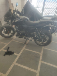Black Silver Bajaj Pulsar AS 150