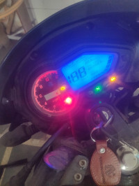 Black Silver Bajaj Pulsar AS 150