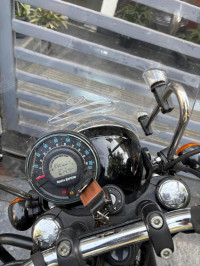 Black Royal Enfield Meteor 350 Stellar