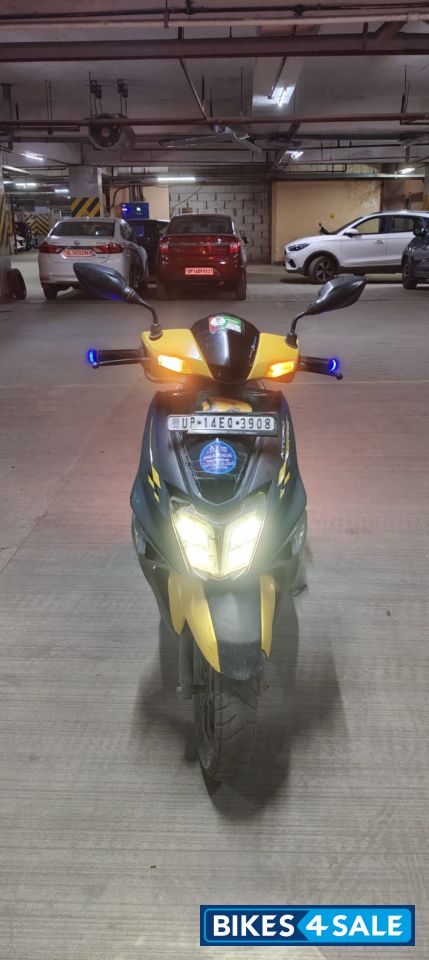 Yellow Black TVS NTORQ 125 BS6