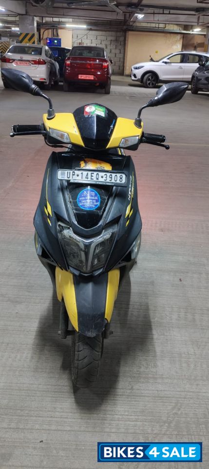 Yellow Black TVS NTORQ 125 BS6