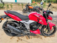 Red TVS Apache RTR 160 4V BS6