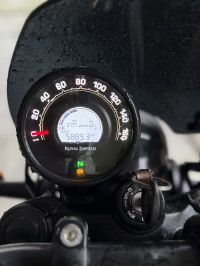 Rebel Black Royal Enfield Hunter 350 Metro