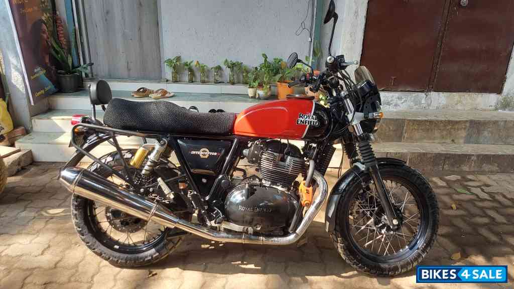 Red & Black Royal Enfield Interceptor 650 Twin