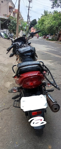 Red TVS Star City Plus