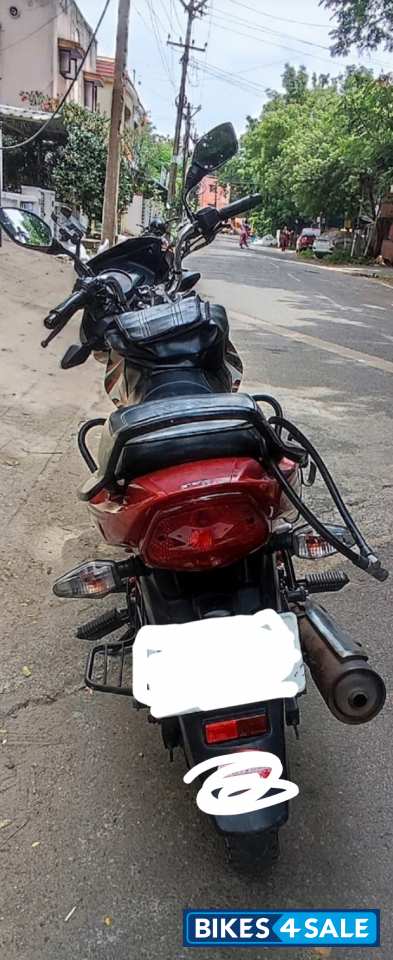 Red TVS Star City Plus