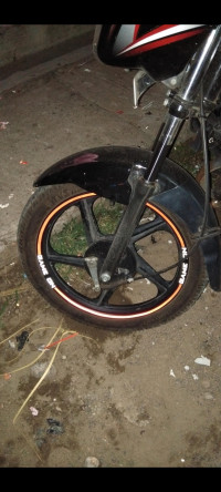 Red TVS Star City Plus