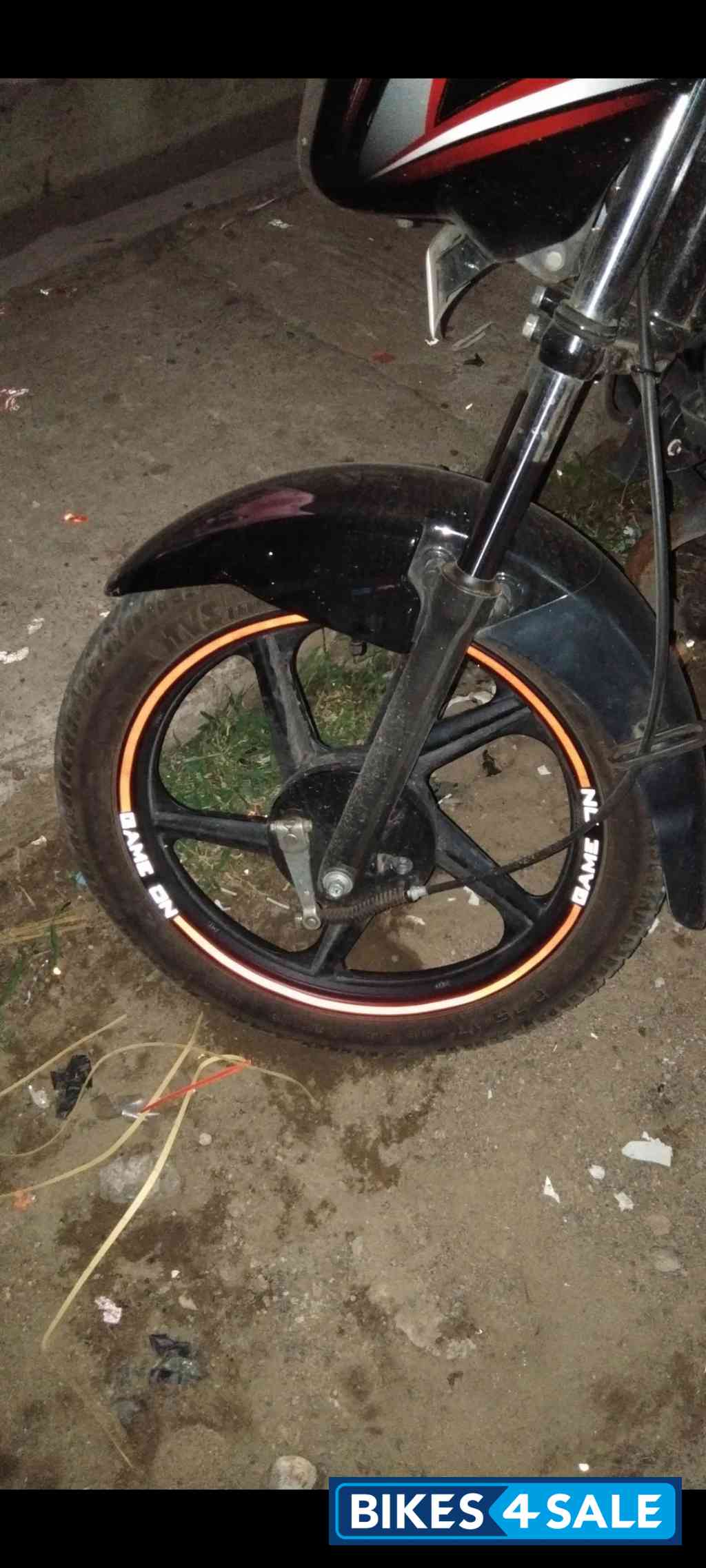 Red TVS Star City Plus