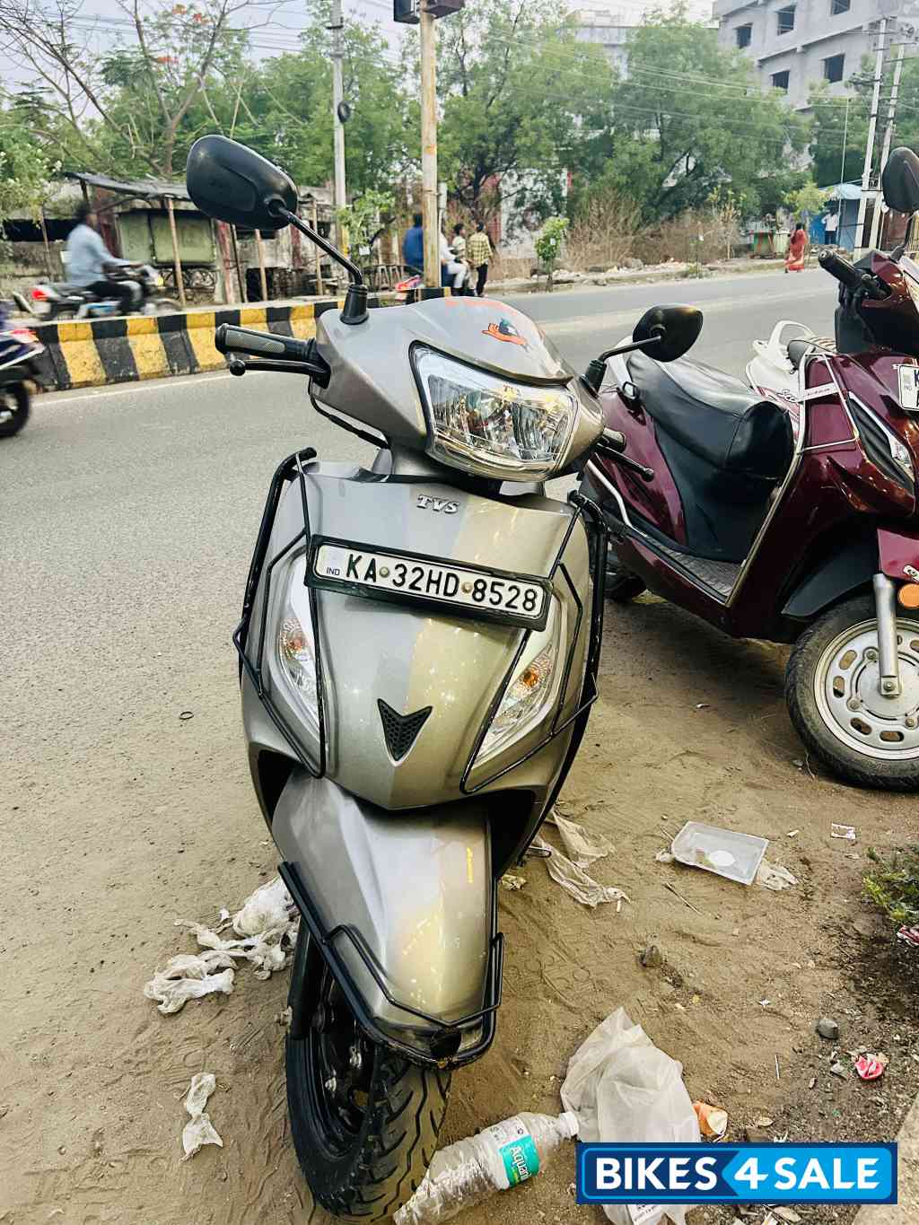 Titanium Grey TVS Jupiter BS6