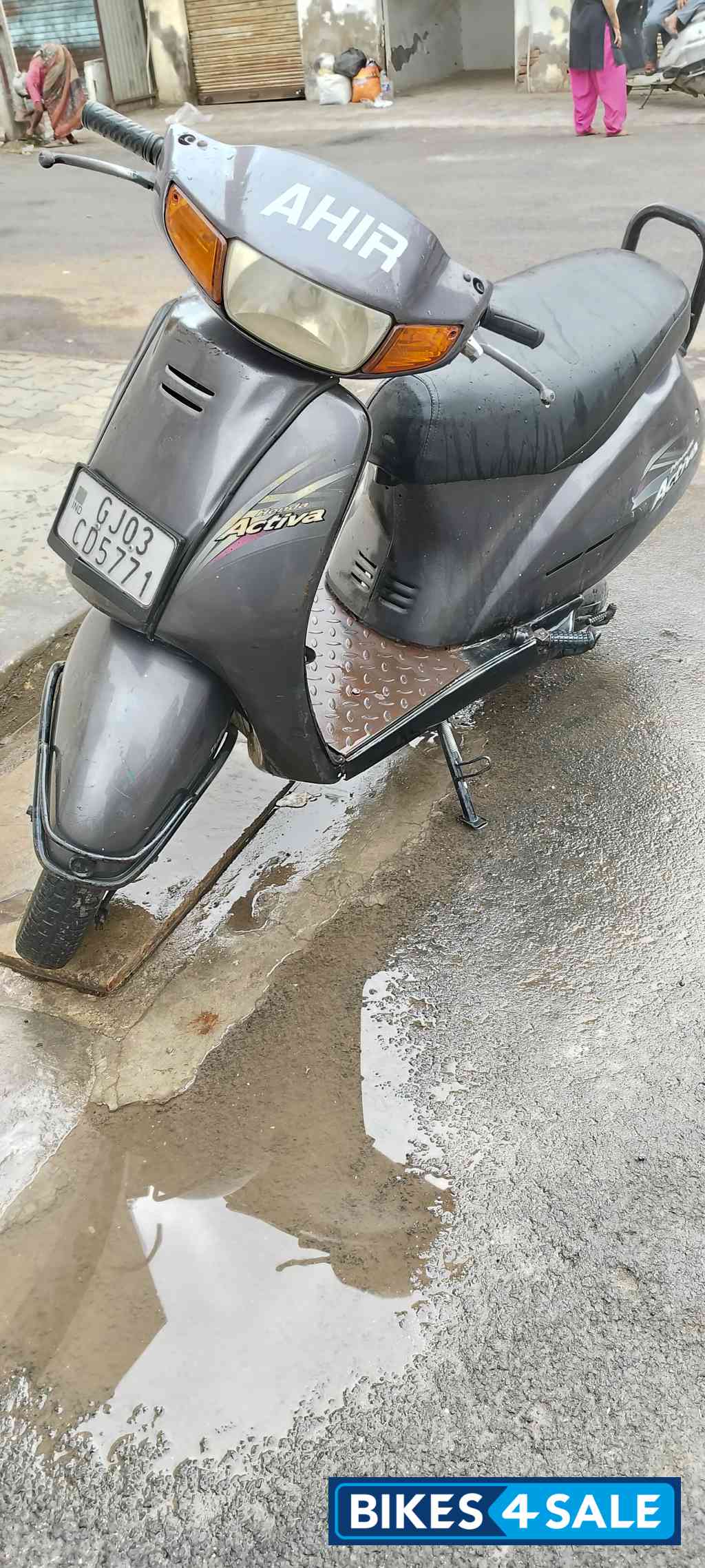 Grey Honda Activa 125