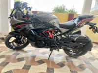 Black Grey TVS Apache RR 310 2020