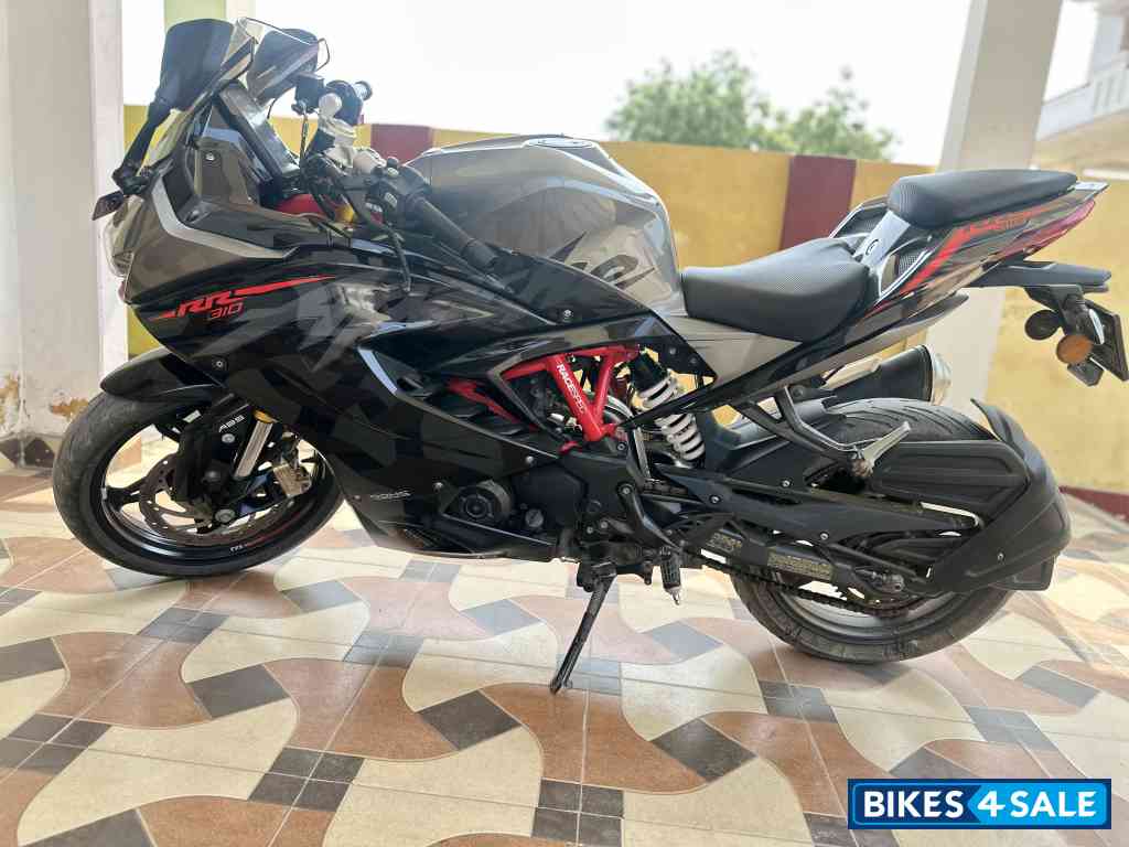 Black Grey TVS Apache RR 310 2020
