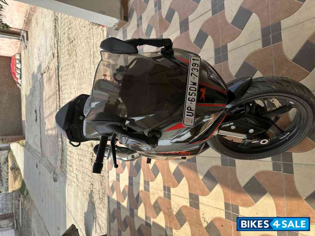 Black Grey TVS Apache RR 310 2020