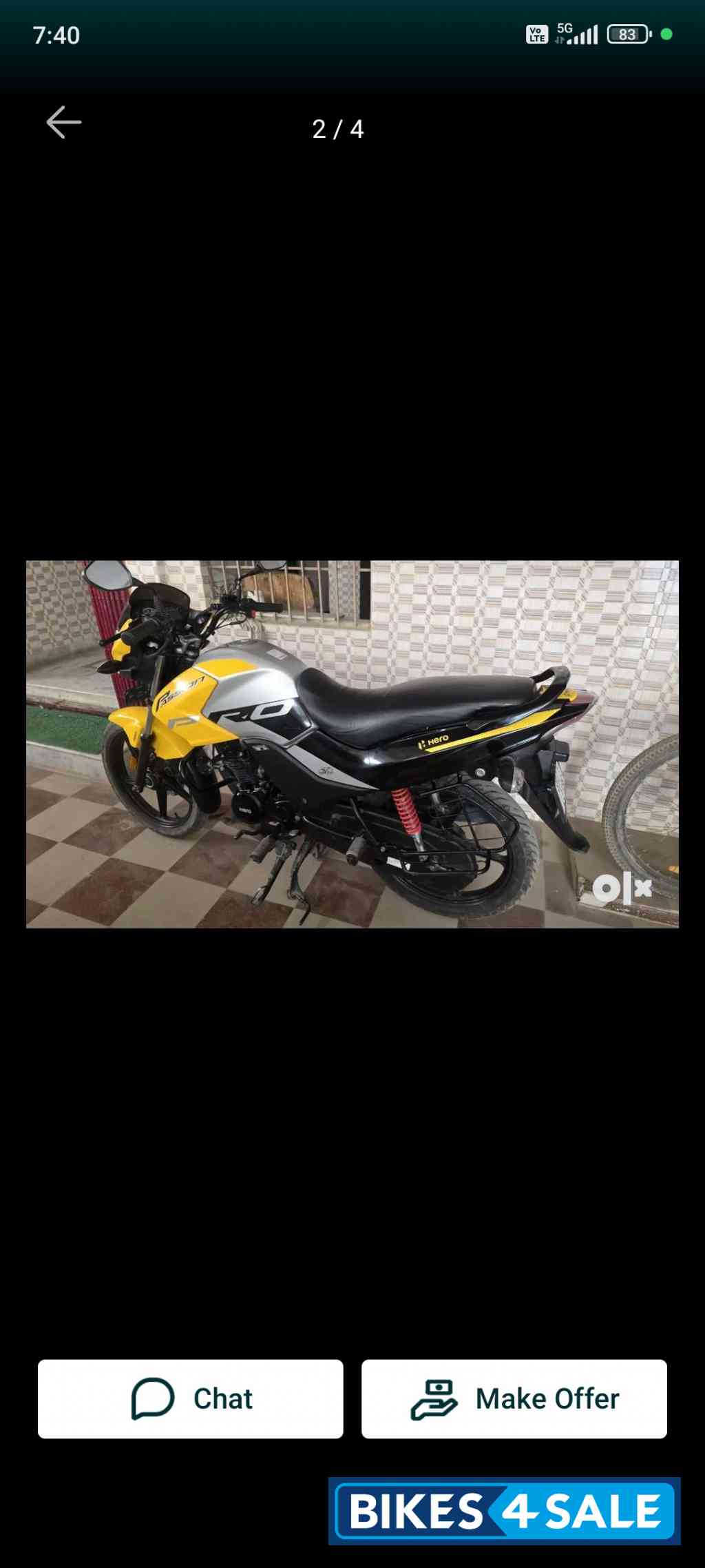 Hero Passion Pro BS6