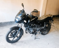 Black Platinum Silver Bajaj Pulsar 125 Neon