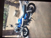 Blue/white Honda CB350 DLX