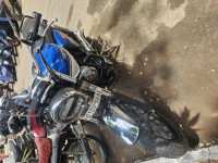 Blue/white Honda CB350 DLX