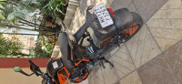 Black Orange KTM Duke 200 ABS