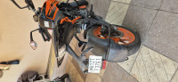 Black Orange KTM Duke 200 ABS