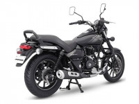 Ebony Black Met Bajaj Avenger Street 160 BS6