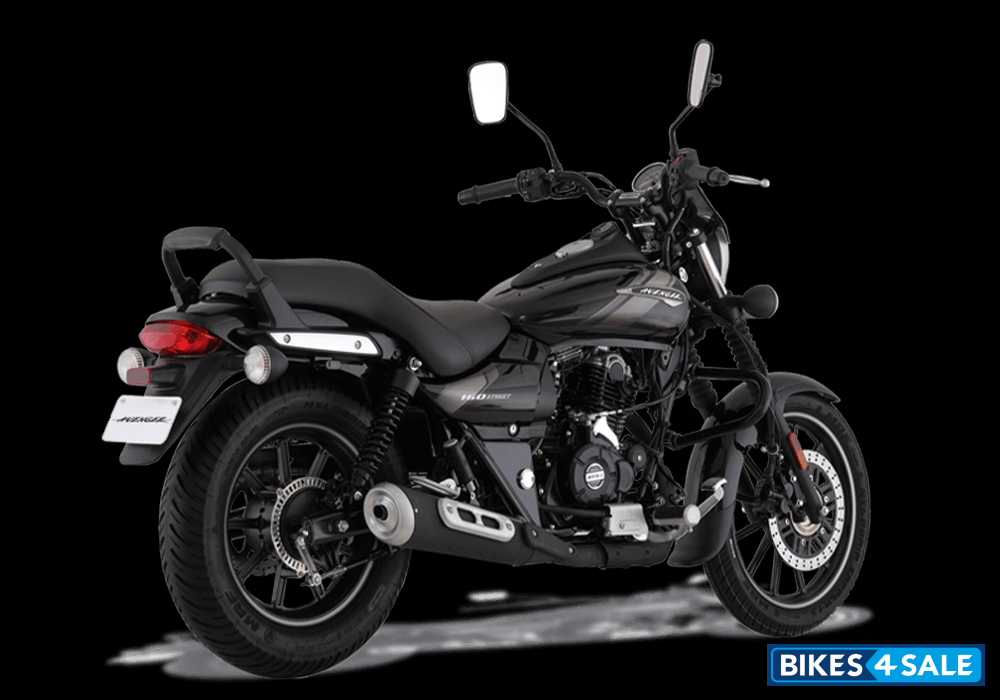 Ebony Black Met Bajaj Avenger Street 160 BS6
