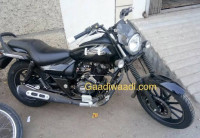 Ebony Black Met Bajaj Avenger Street 160 BS6