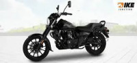 Ebony Black Met Bajaj Avenger Street 160 BS6