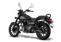 Ebony Black Met Bajaj Avenger Street 160 BS6