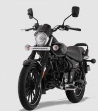 Ebony Black Met Bajaj Avenger Street 160 BS6
