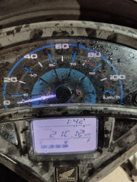 White Honda Activa 5G