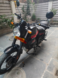 Black & Red Royal Enfield Scram 411