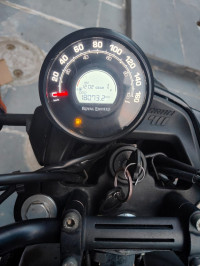 Black & Red Royal Enfield Scram 411