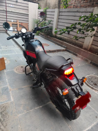 Black & Red Royal Enfield Scram 411