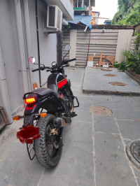 Black & Red Royal Enfield Scram 411