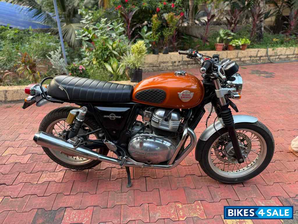 Orange Crush Royal Enfield Interceptor 650 Twin