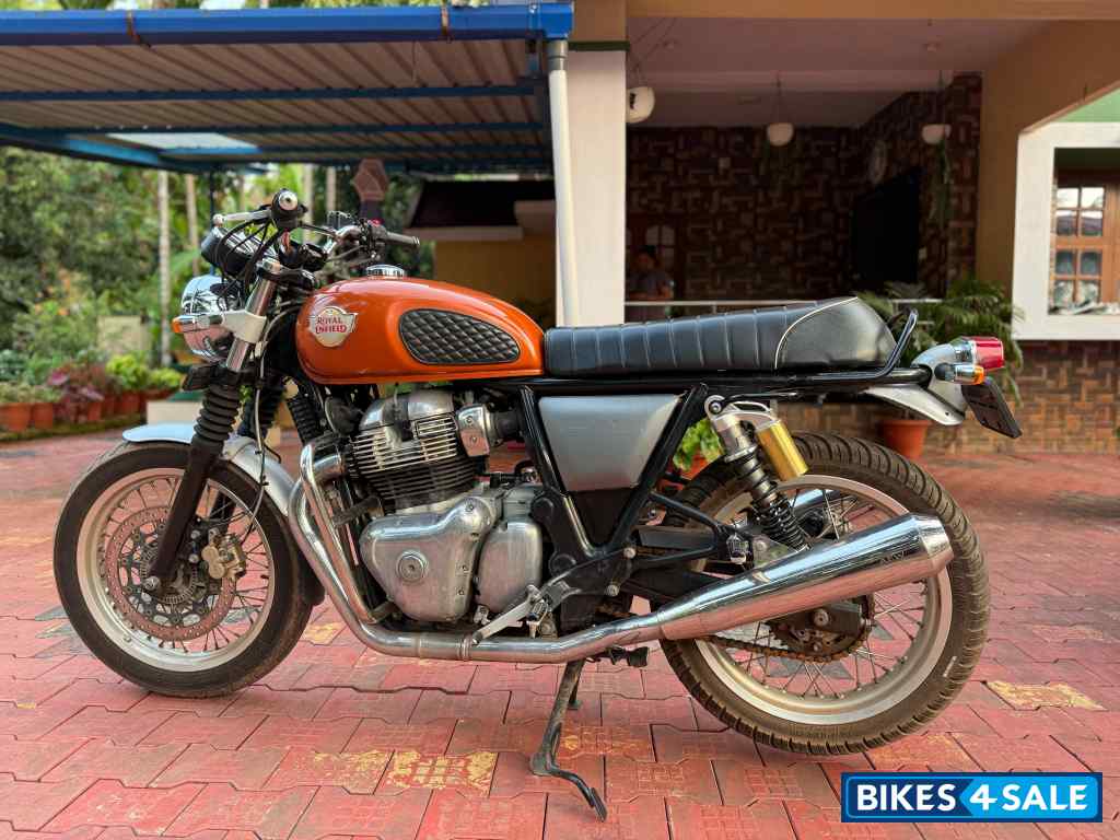 Orange Crush Royal Enfield Interceptor 650 Twin