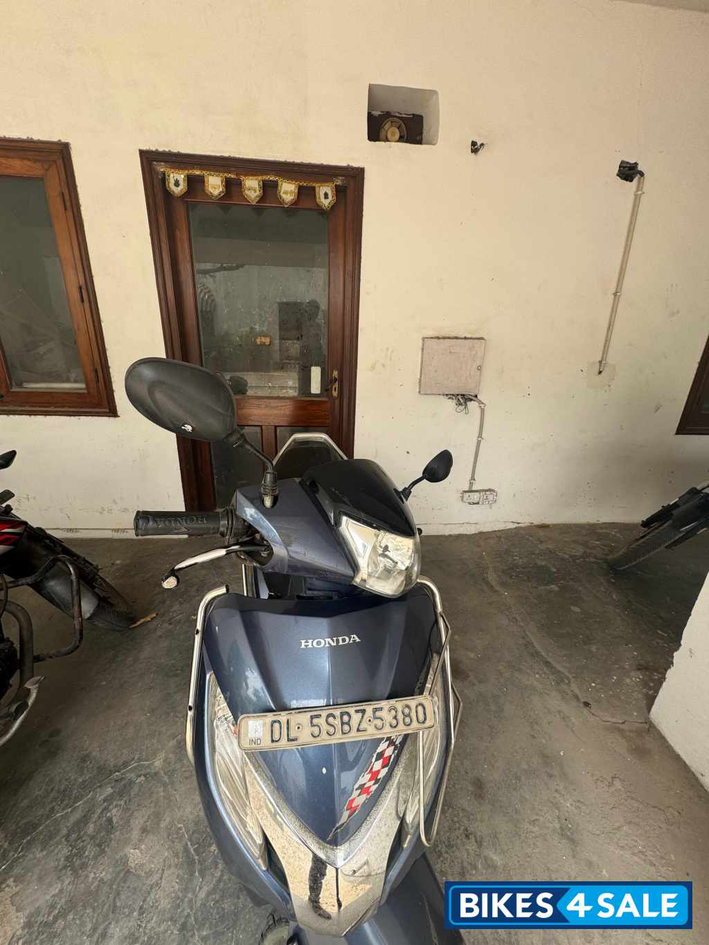 Blue Metallic Honda Activa 125