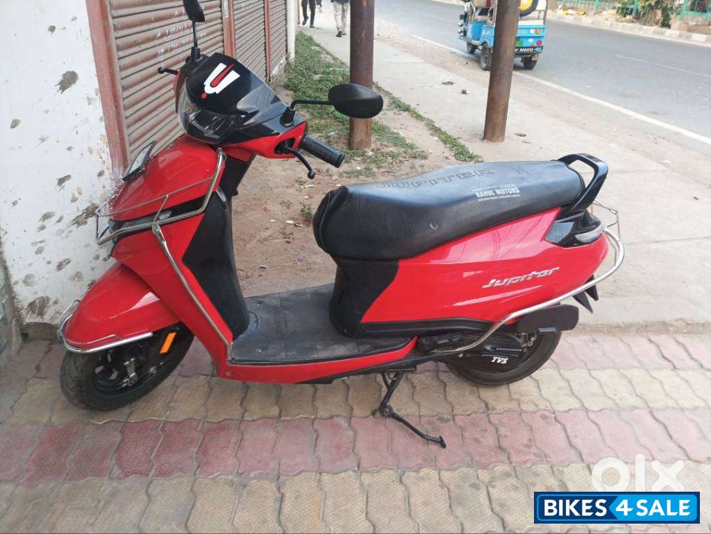 Red TVS Jupiter Drum Alloy 2024