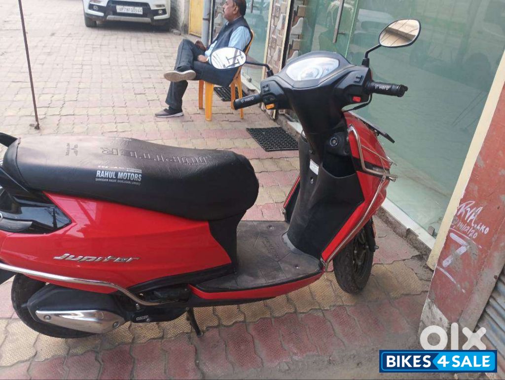 Red TVS Jupiter Drum Alloy 2024