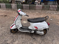 White And Red Vespa Racing Sixties 150
