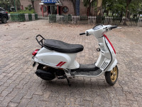 White And Red Vespa Racing Sixties 150