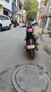 Tornado Red Yezdi Roadster Dark